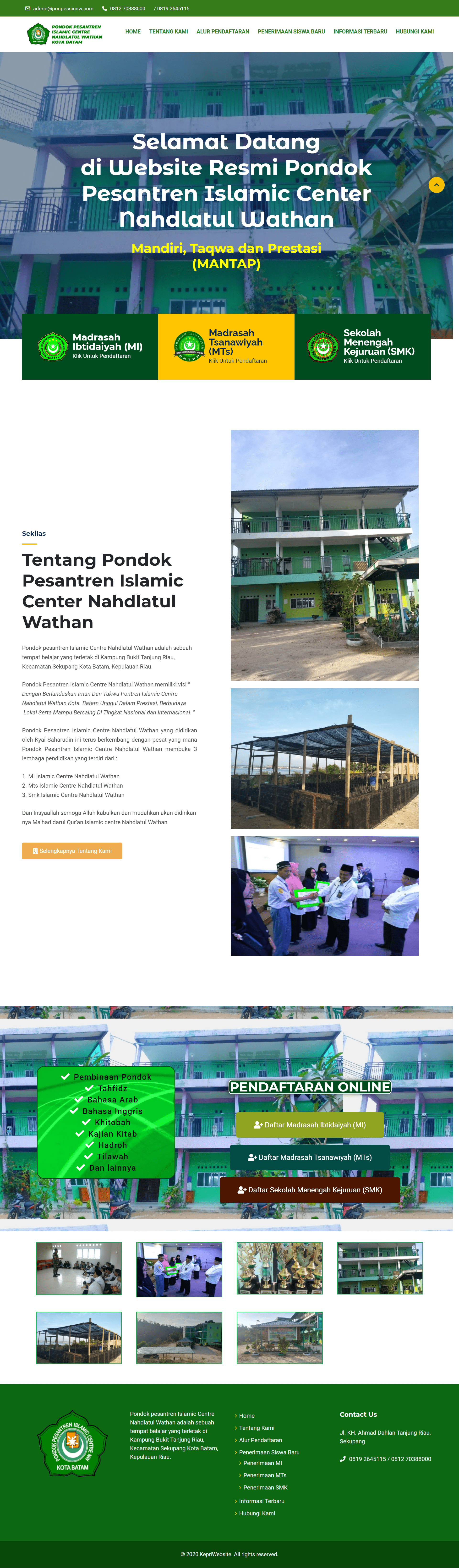Jasa Pembuatan Website Pesantren, Jasa Pembuatan Website Pesantren, KepriWebsite