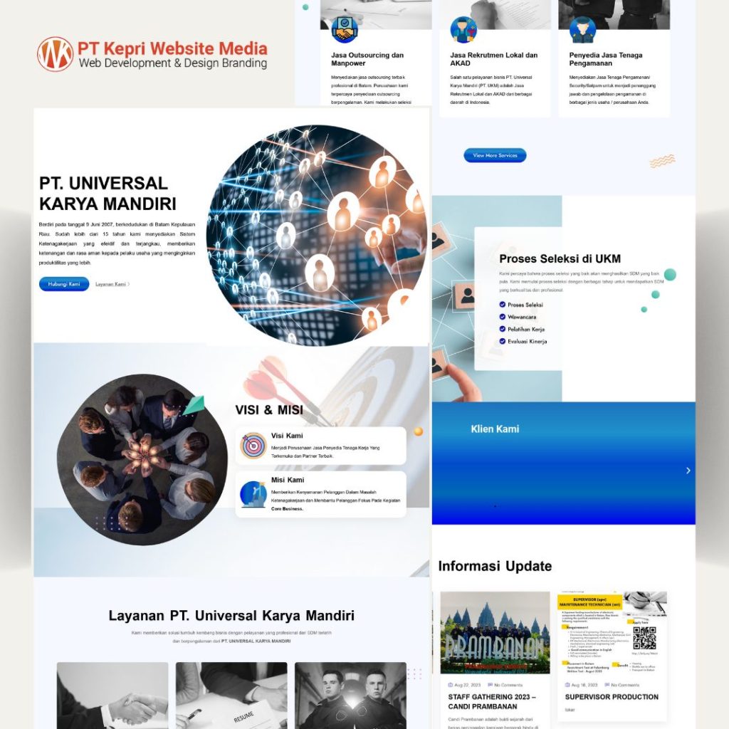 Portofolio & Client Jasa Pembuatan Website, Portofolio &#038; Client, KepriWebsite
