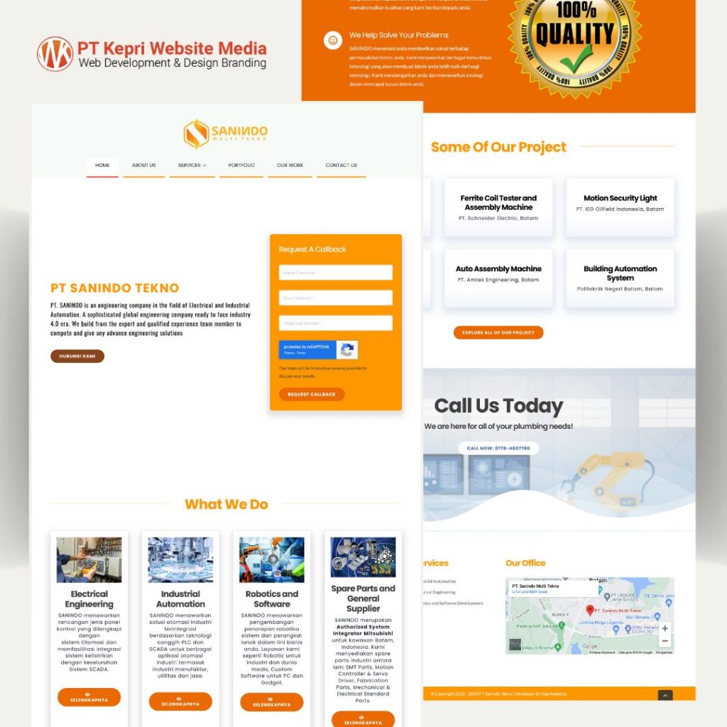 Portofolio & Client Jasa Pembuatan Website, Portofolio &#038; Client, KepriWebsite