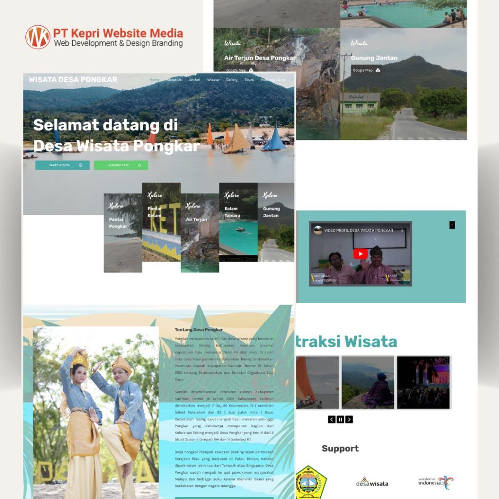Portofolio & Client Jasa Pembuatan Website, Portofolio &#038; Client, KepriWebsite