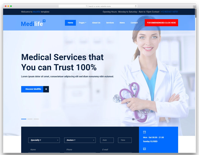 Jasa Pembuatan Website Klinik & Dokter Batam - Kepri Website Media