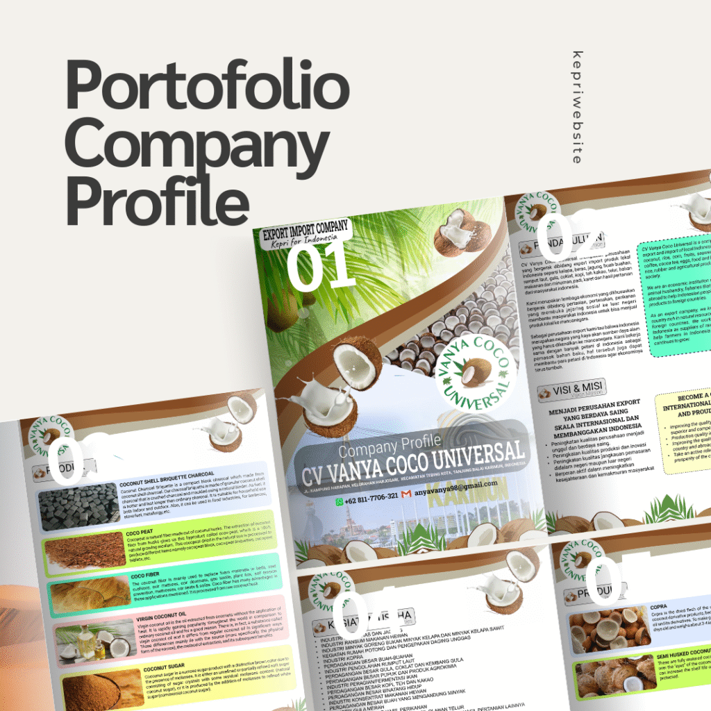 Jasa Desain Company Profile, Jasa Desain Company Profile, KepriWebsite