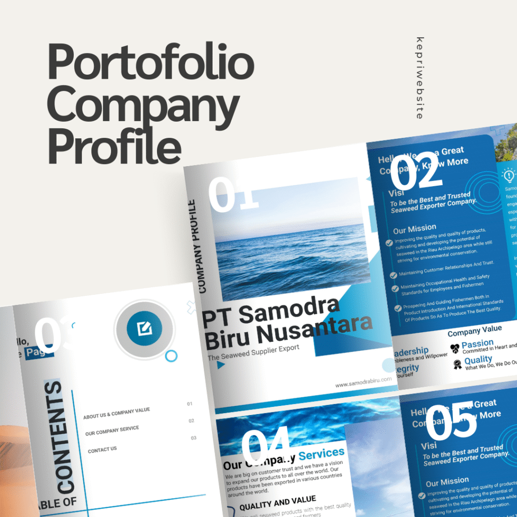 Jasa Desain Company Profile, Jasa Desain Company Profile, KepriWebsite