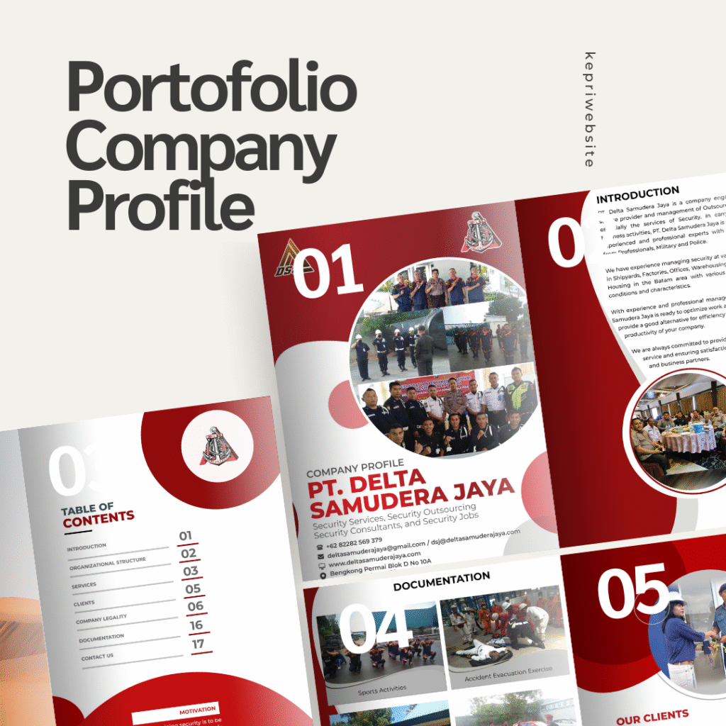 Jasa Desain Company Profile, Jasa Desain Company Profile, KepriWebsite