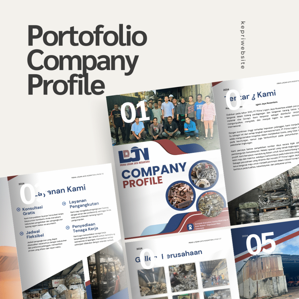 Jasa Desain Company Profile, Jasa Desain Company Profile, KepriWebsite