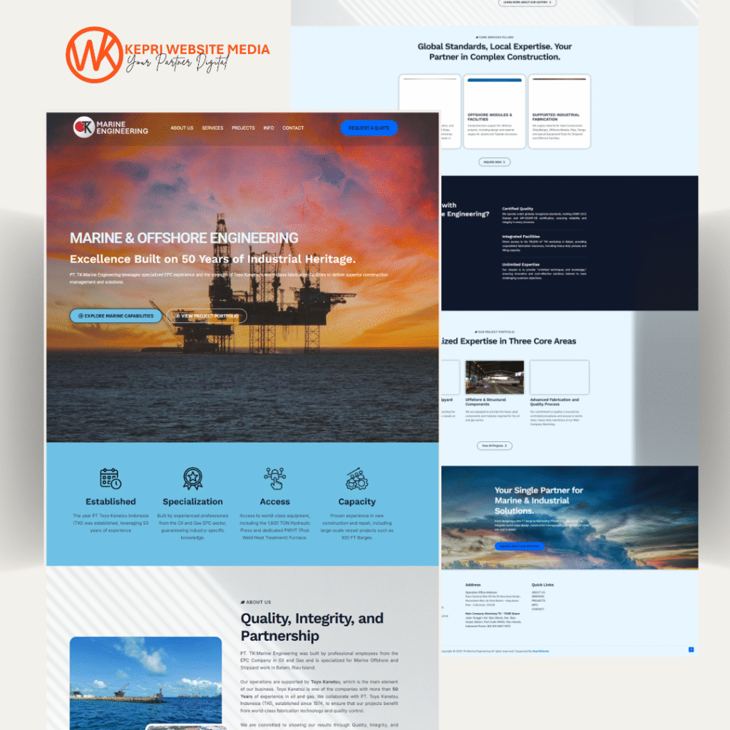 Pengembangan Website dan E-commerce​, Pengembangan Website &#038; E-commerce​, KepriWebsite