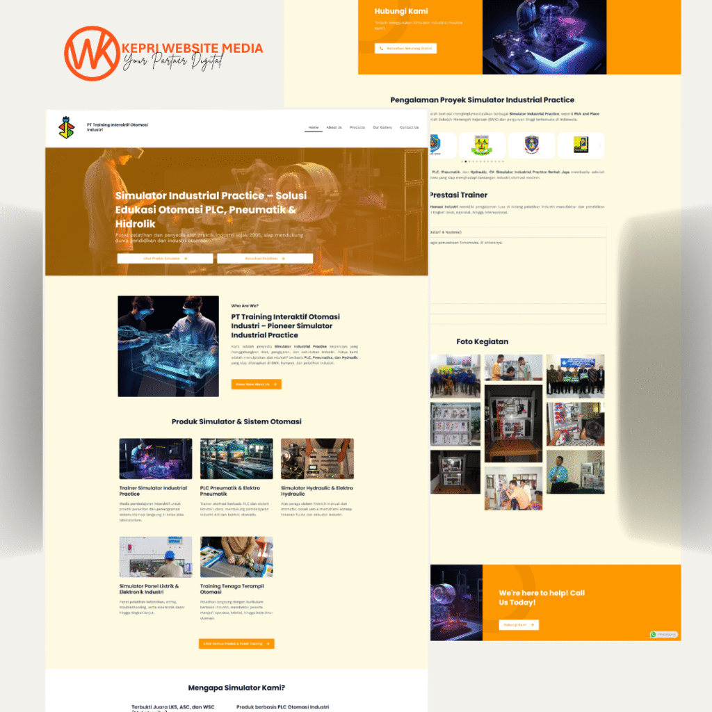 Pengembangan Website dan E-commerce​, Pengembangan Website &#038; E-commerce​, KepriWebsite