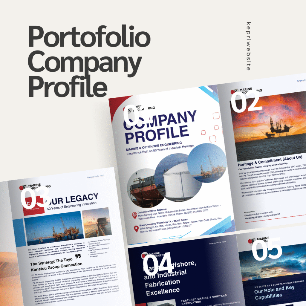 Jasa Desain Company Profile, Jasa Desain Company Profile, KepriWebsite