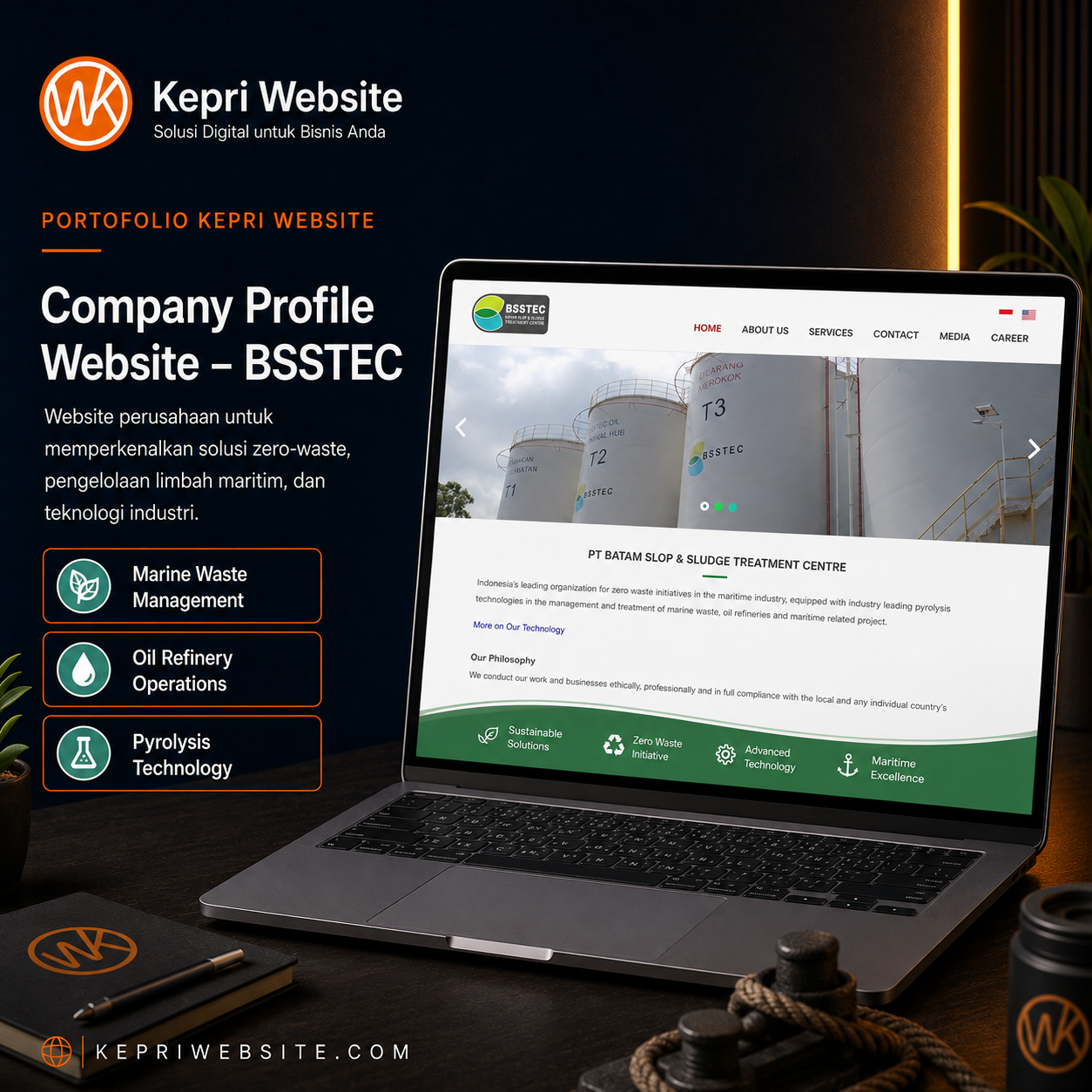 Jasa Pembuatan Website di Batam, Beranda, KepriWebsite