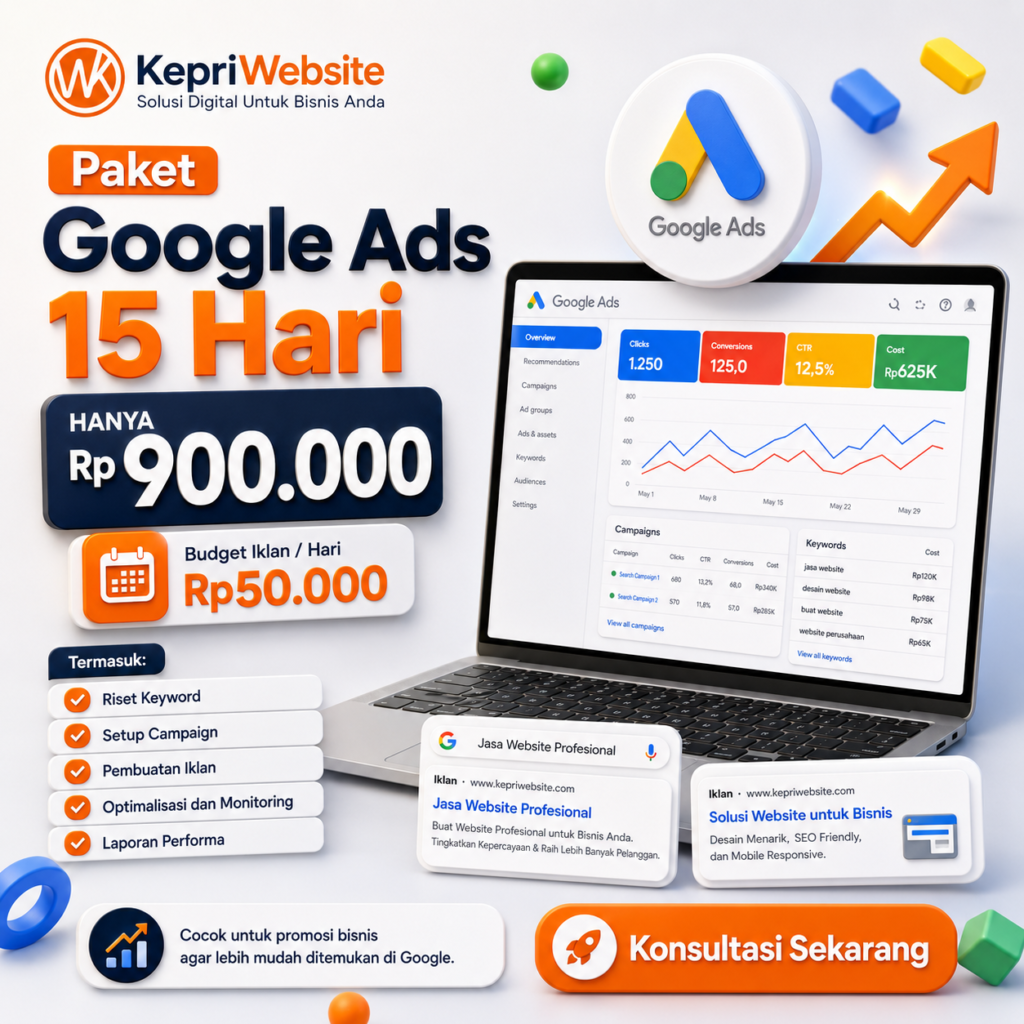 Jasa Pembuatan Website di Batam, Beranda, KepriWebsite