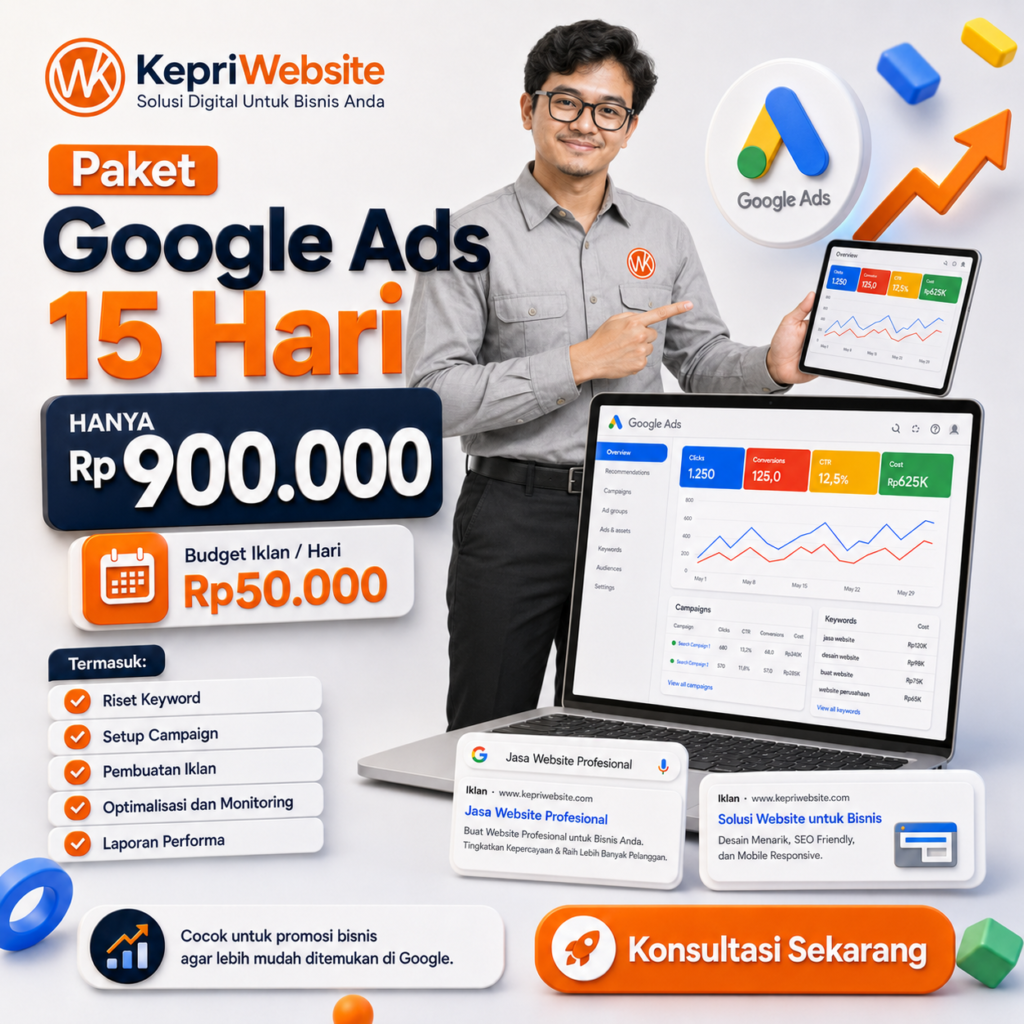 Jasa Pembuatan Website di Batam, Beranda, KepriWebsite