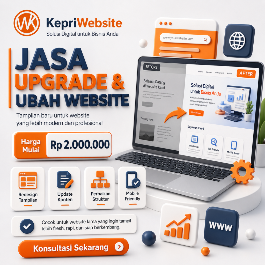 Jasa Pembuatan Website di Batam, Beranda, KepriWebsite