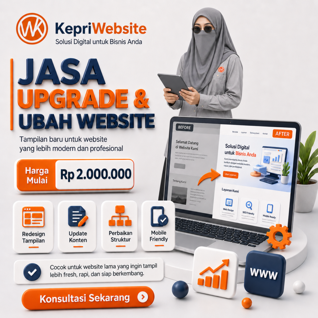 Jasa Pembuatan Website di Batam, Beranda, KepriWebsite