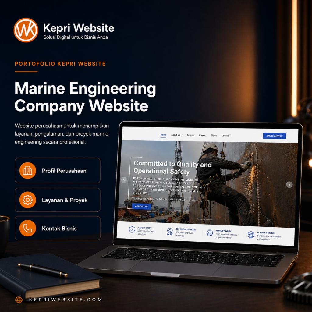Jasa Pembuatan Website di Batam, Beranda, KepriWebsite