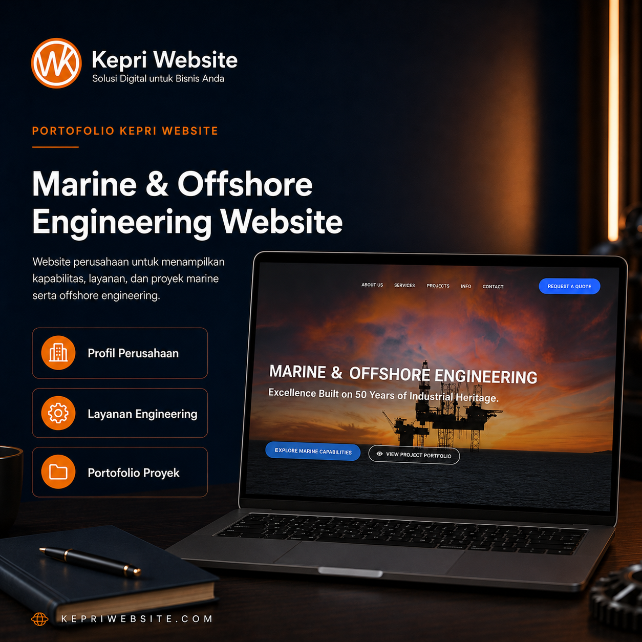 Jasa Pembuatan Website di Batam, Beranda, KepriWebsite