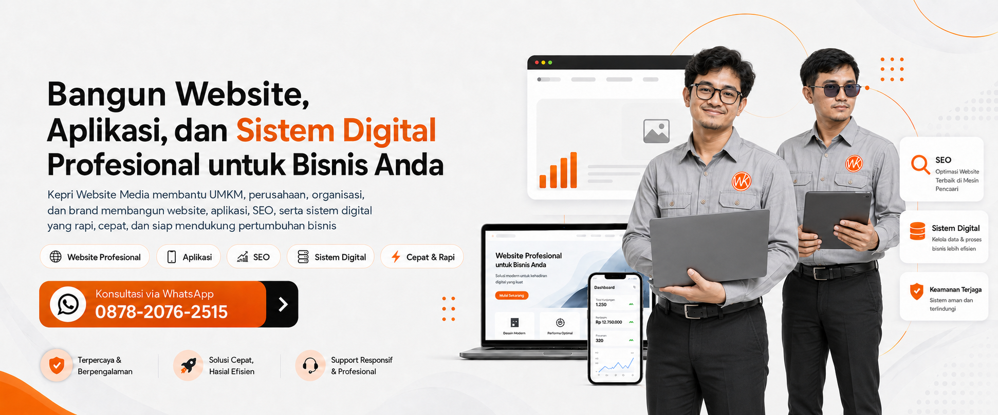 Jasa Pembuatan Website di Batam, Beranda, KepriWebsite