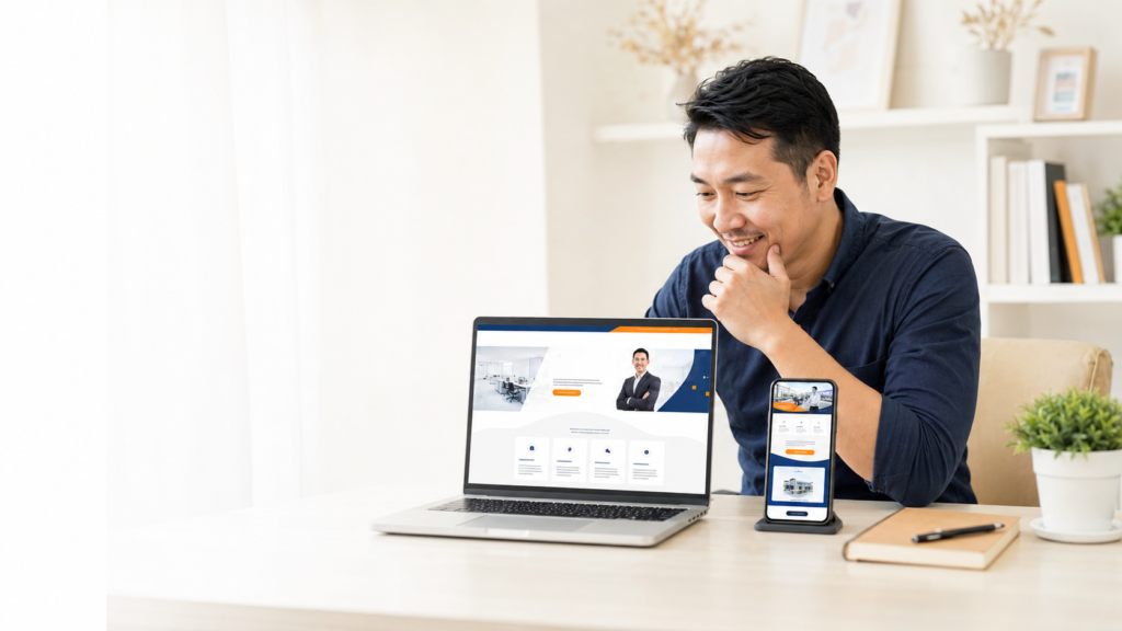 jasa pembuatan landing page profesional