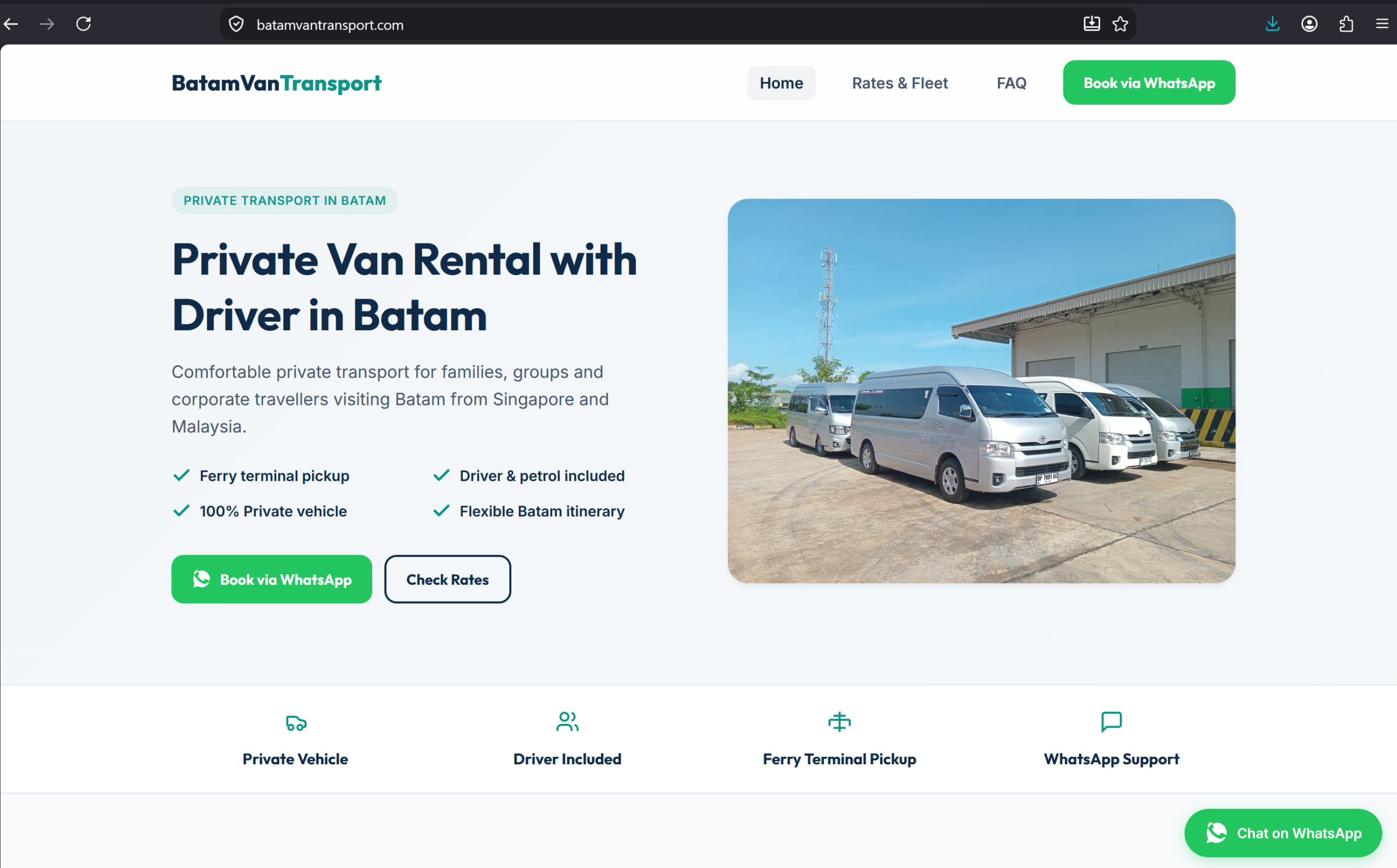 Batam Van Transport, Batam Van Transport: Pilihan Sewa Van untuk Perjalanan di Batam, KepriWebsite