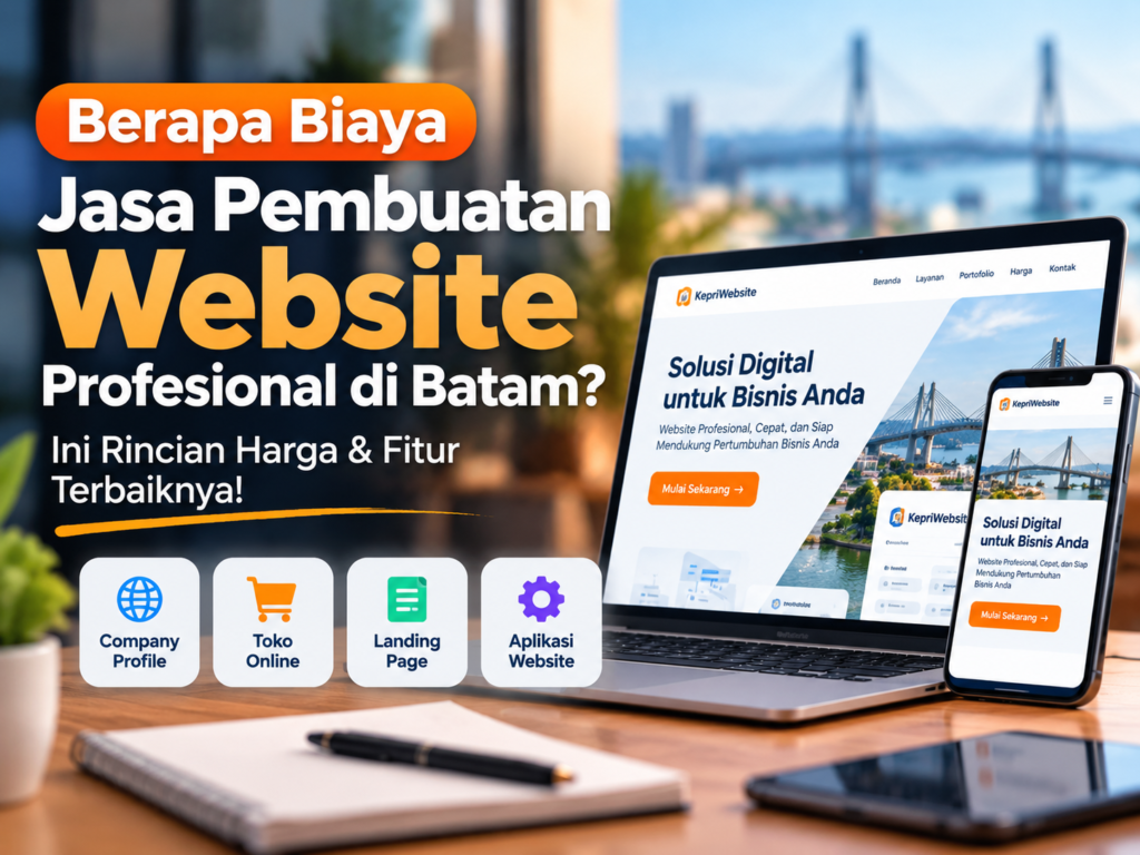 Jasa Pembuatan Website di Batam, Beranda, KepriWebsite