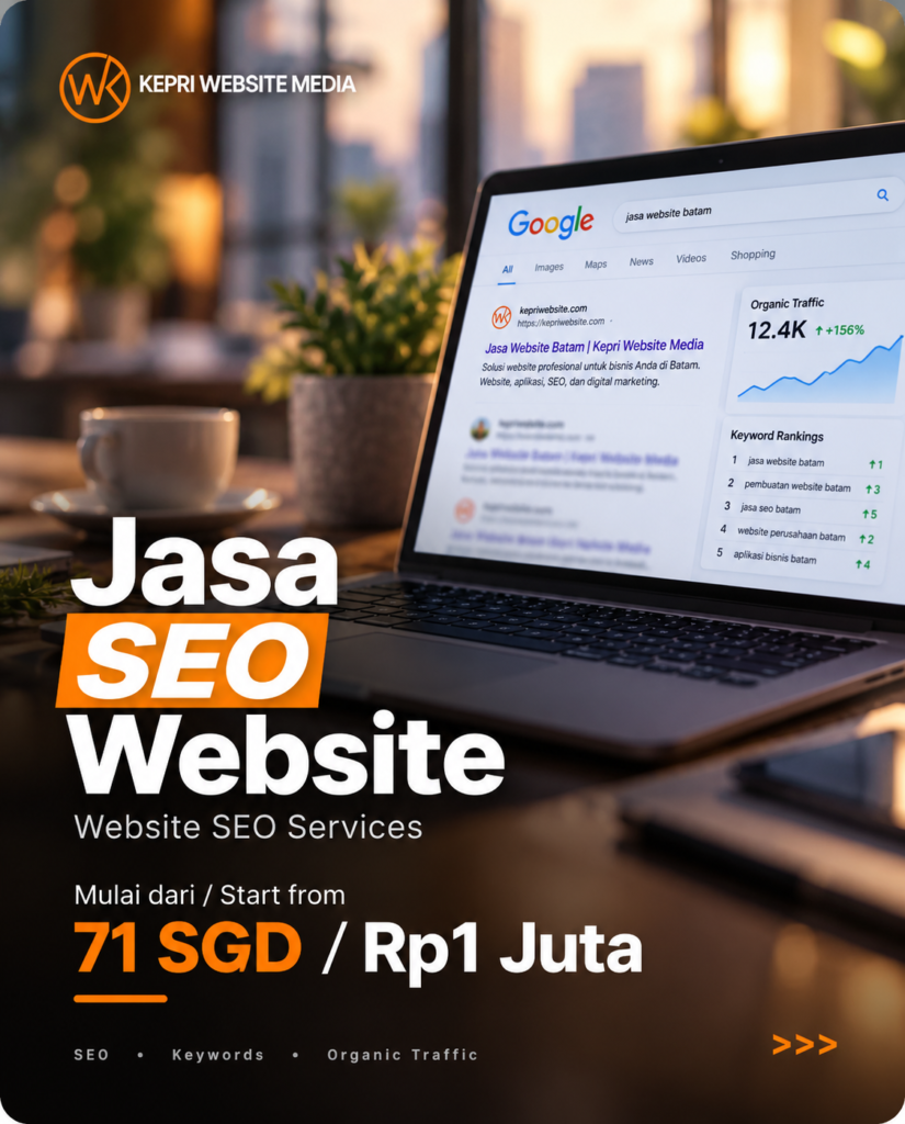 Jasa Pembuatan Website di Batam, Beranda, KepriWebsite