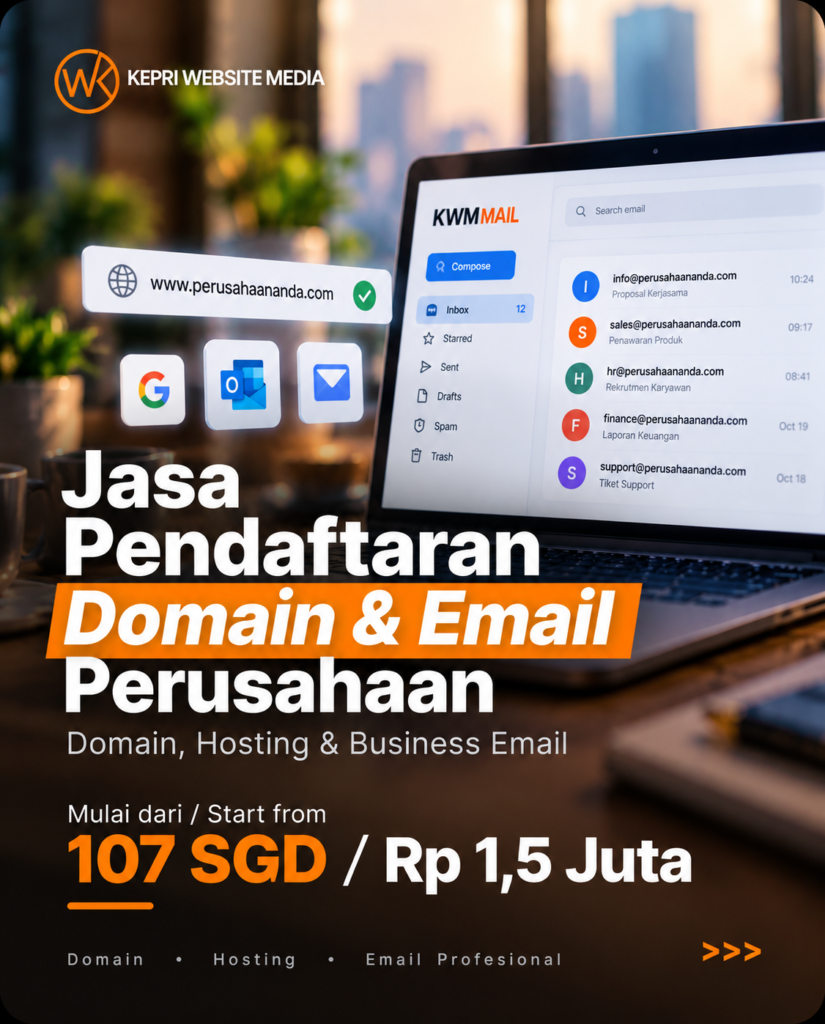 Jasa Pembuatan Website di Batam, Beranda, KepriWebsite