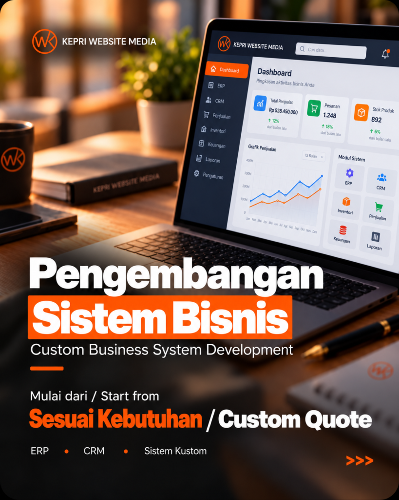 Jasa Pembuatan Website di Batam, Beranda, KepriWebsite